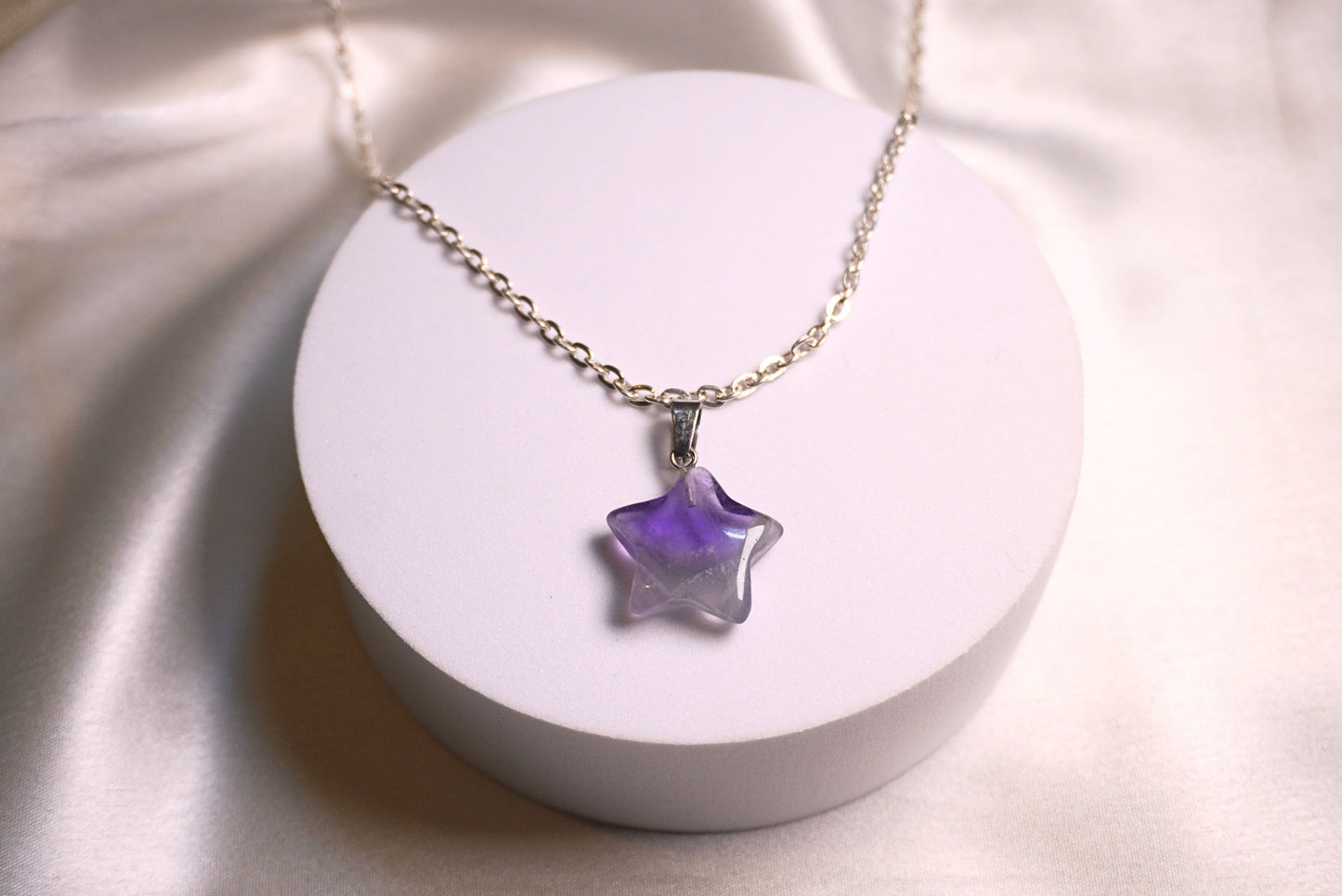 Amethyst Star Necklace