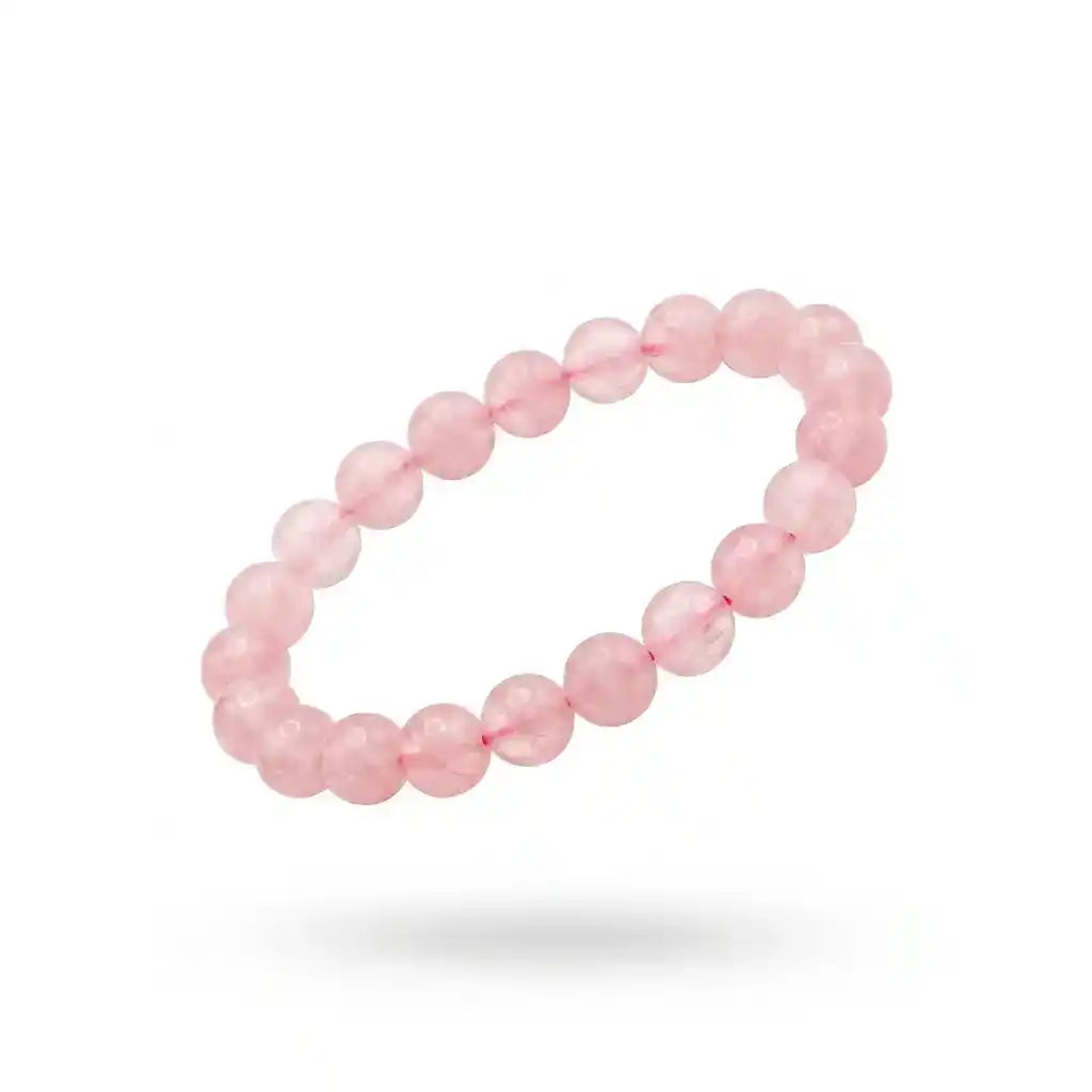 Rose Quartz Bracelet – Natural Love & Healing Stone Bracelet