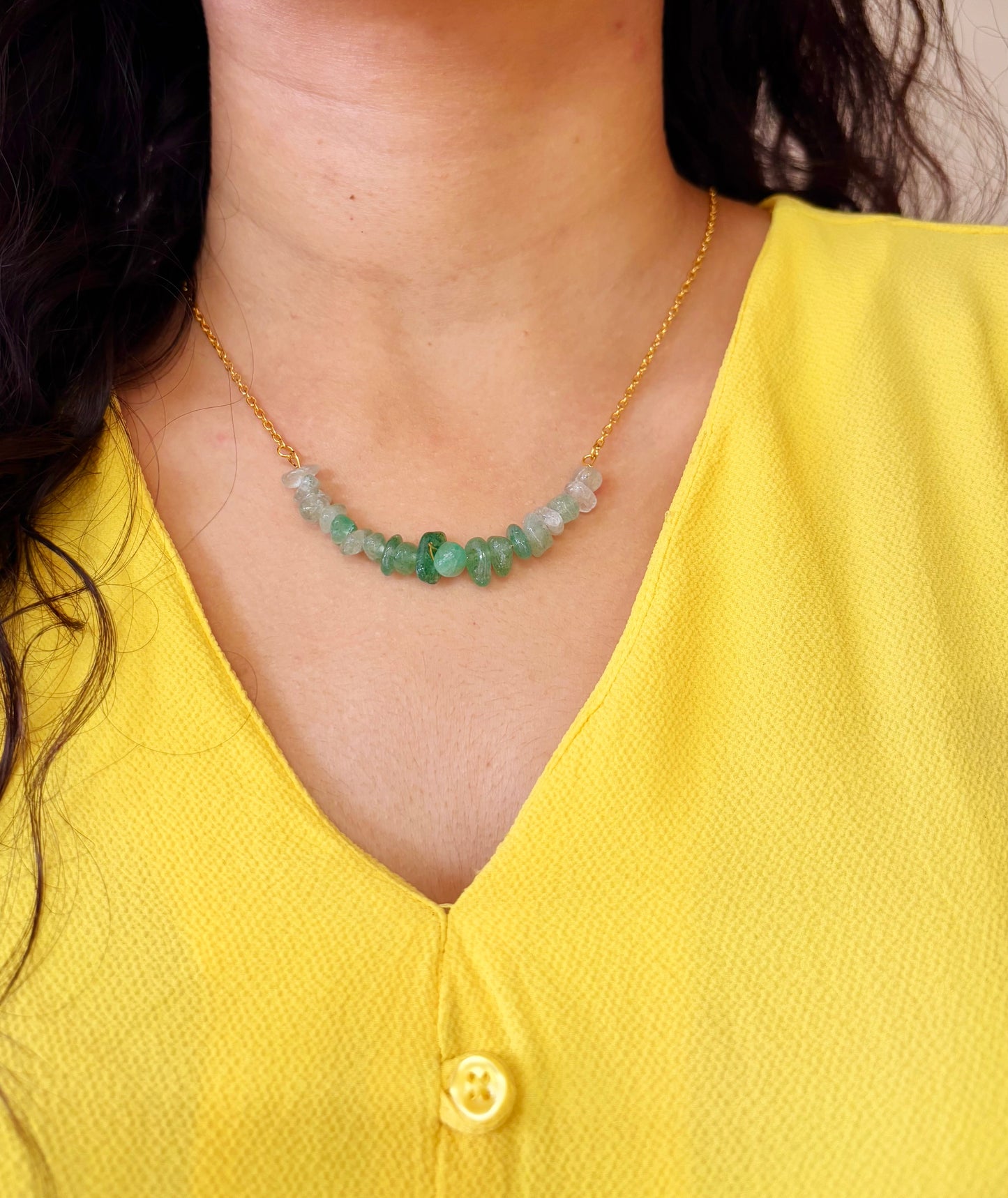 Green Aventurine Fortune Necklace
