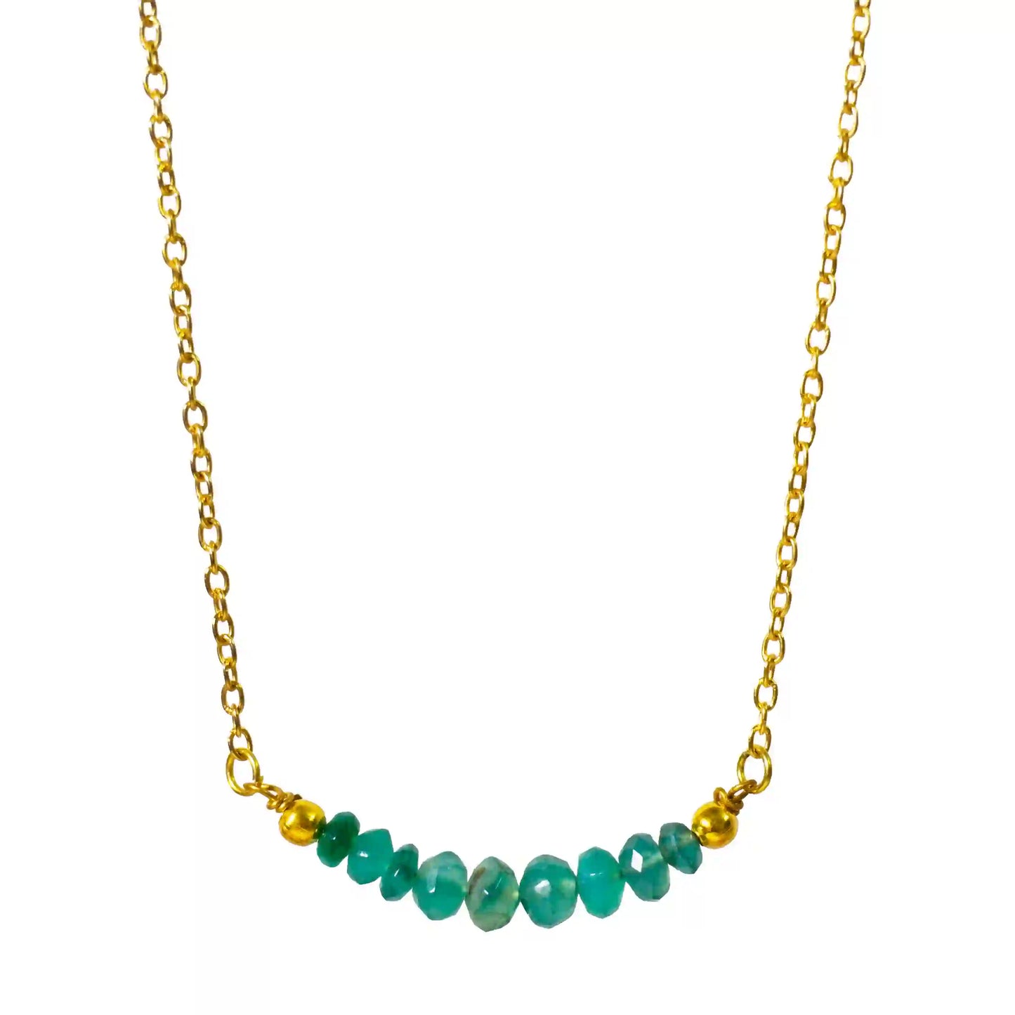 Green Onyx Guardian Necklace