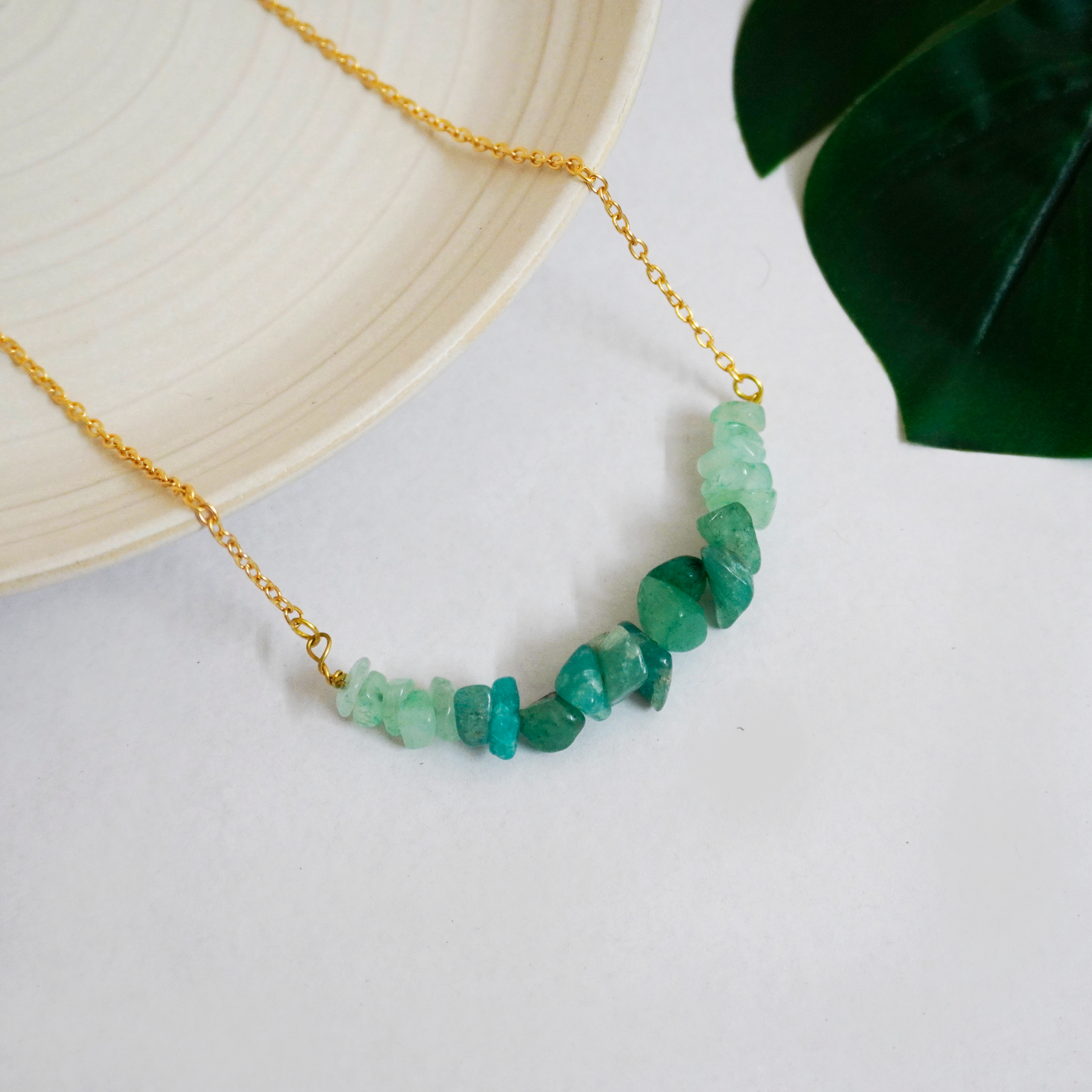 Green Aventurine Fortune Necklace