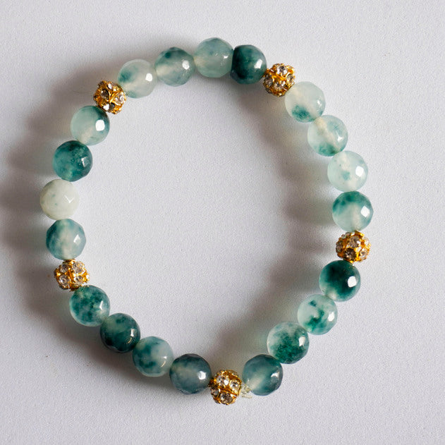 Serene Green Onyx Bracelet