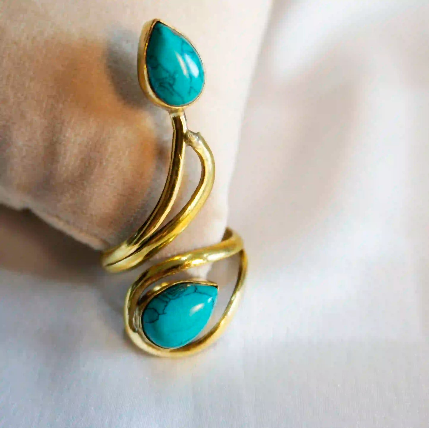 Turquoise Flow Ring