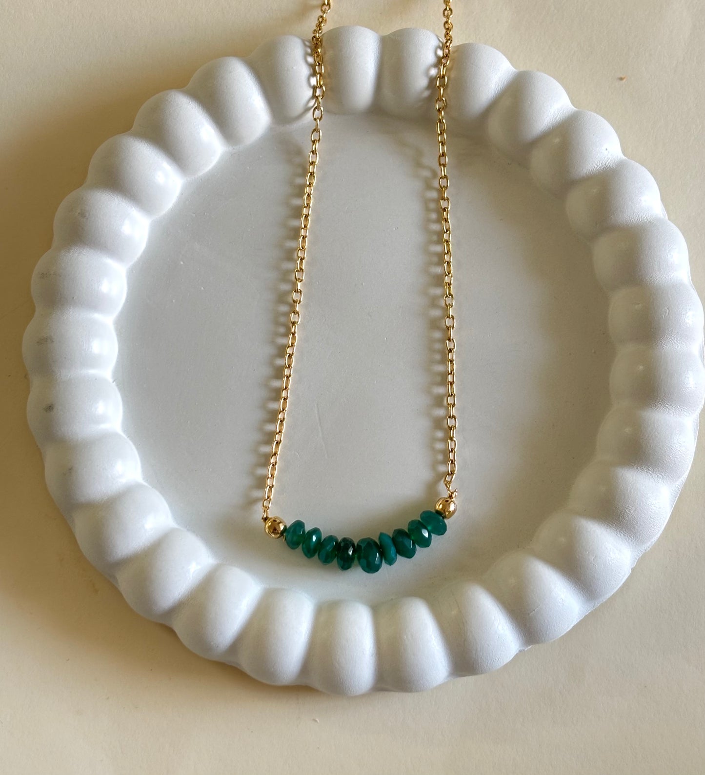 Green Onyx Guardian Necklace