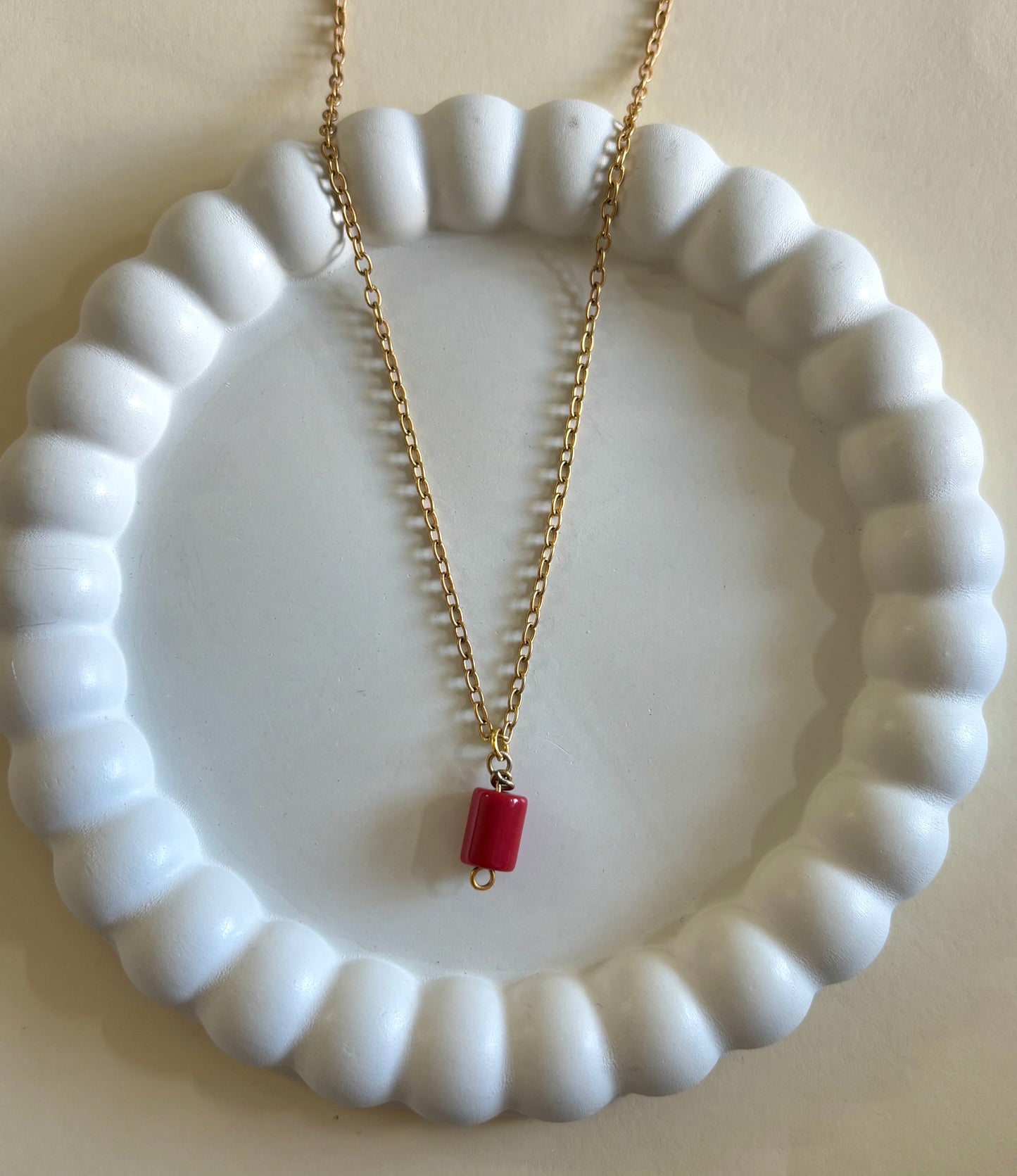 Red Coral Vitality Necklace