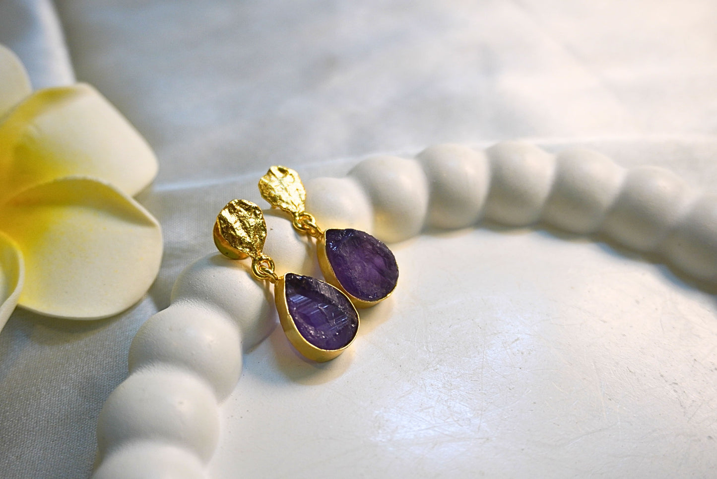 Celeste Amethyst Earrings