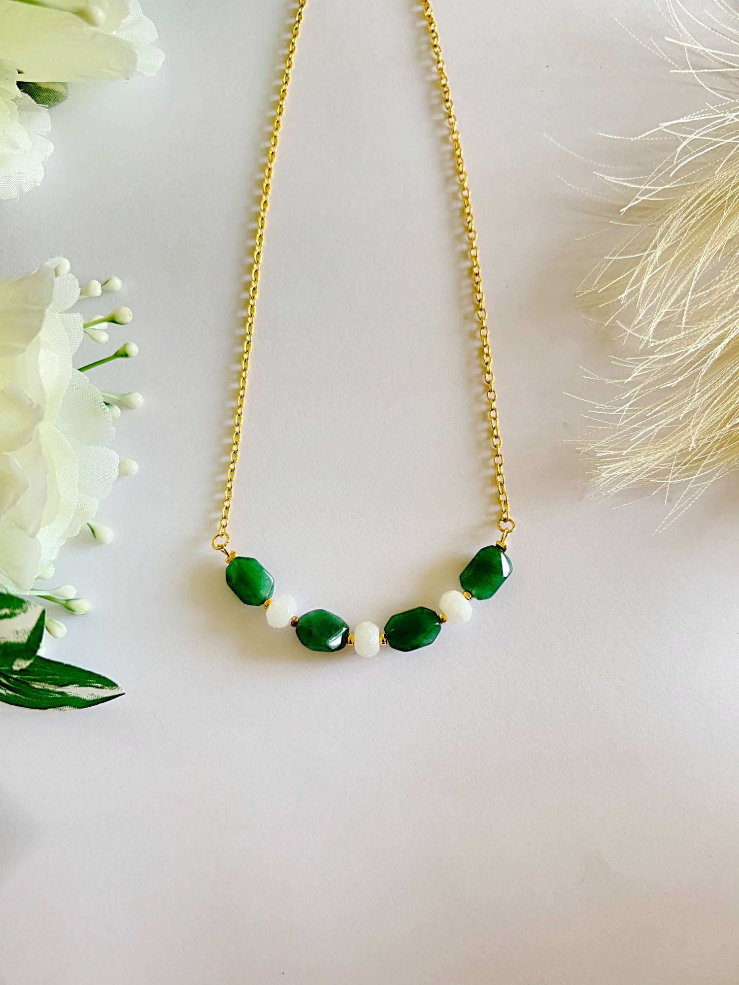 Elegant chain necklace – everyday office wear necklace