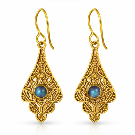 Labradorite Drop Earrings