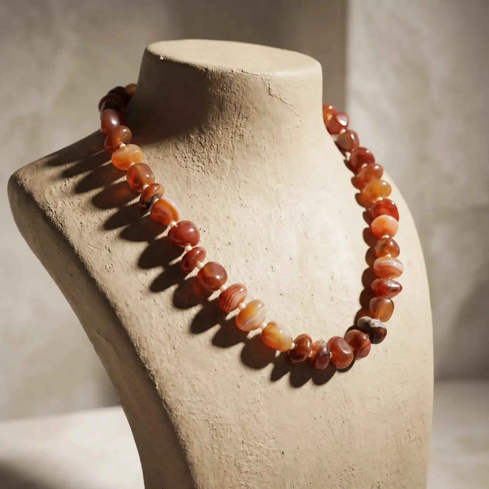 Amber Stone Necklace