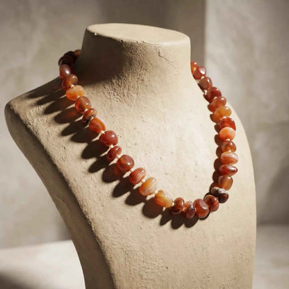 Amber Stone Necklace