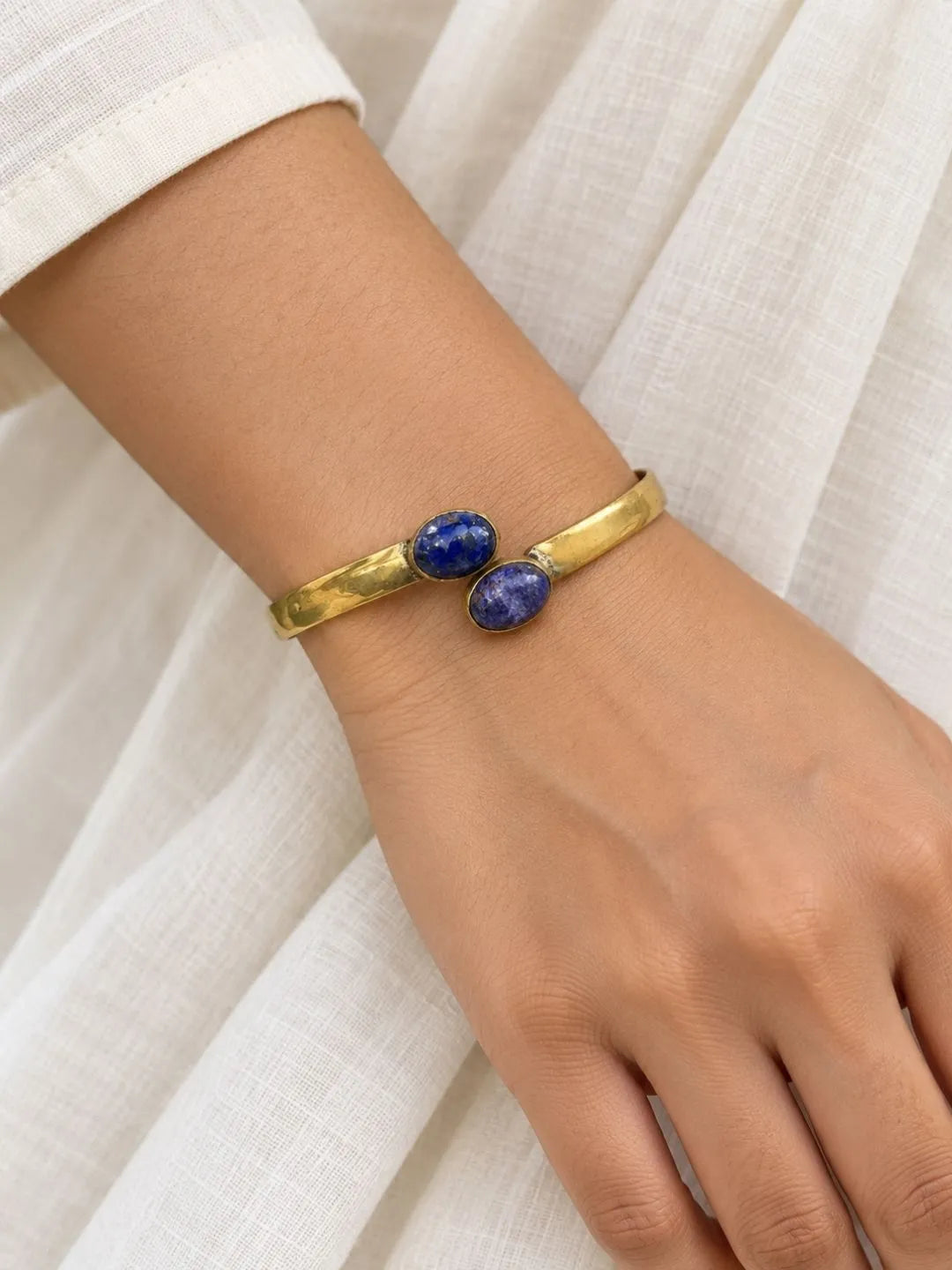 Lapis Duo Cuff