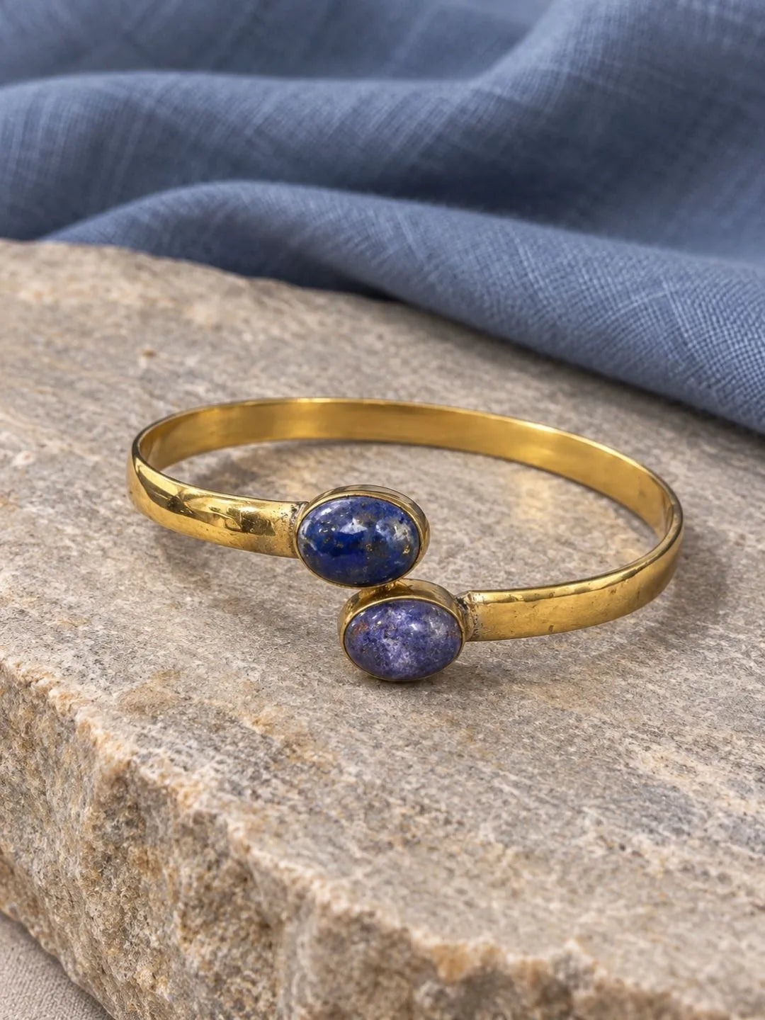 Lapis Duo Cuff