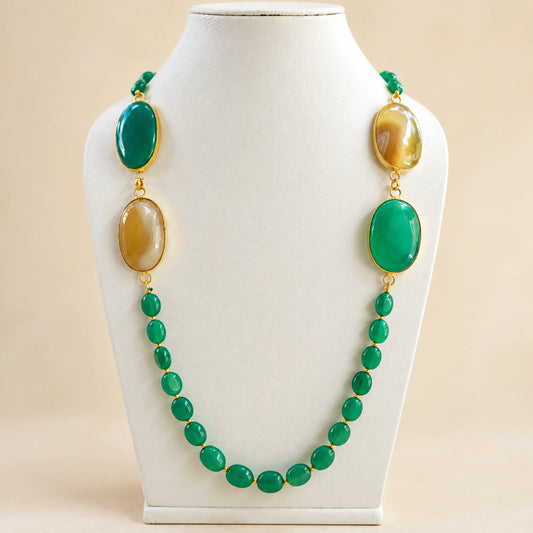 Tara Green Statement Necklace