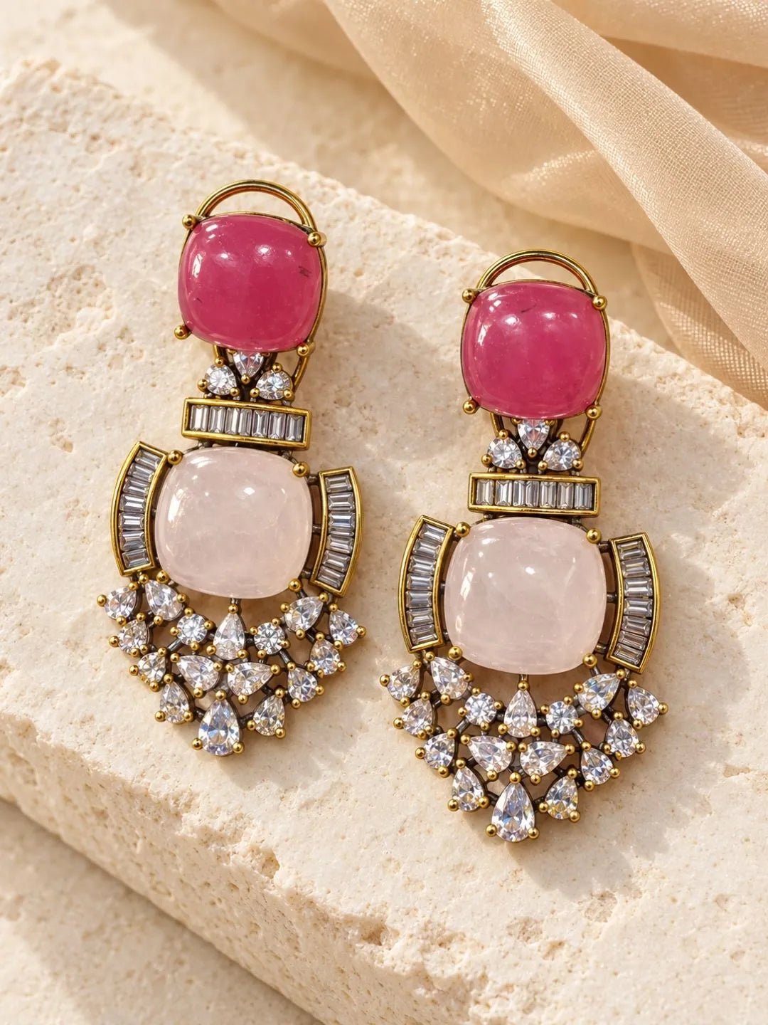 Gulabi Statement Earrings