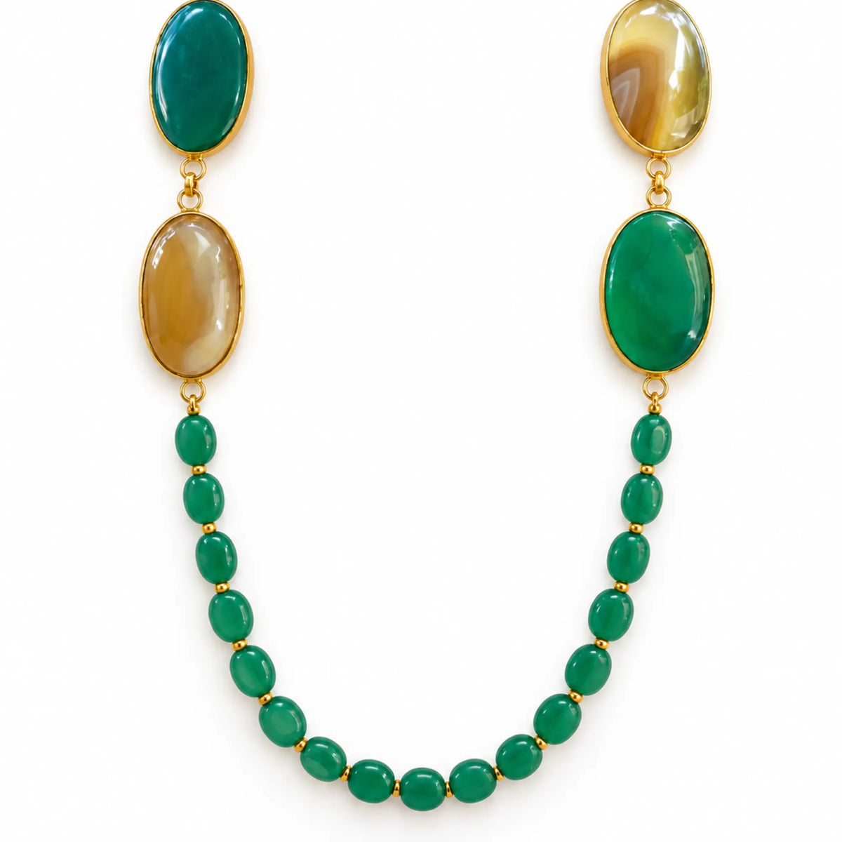 Tara Green Statement Necklace