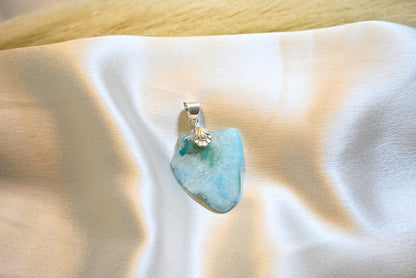 Blue Druzy Necklace