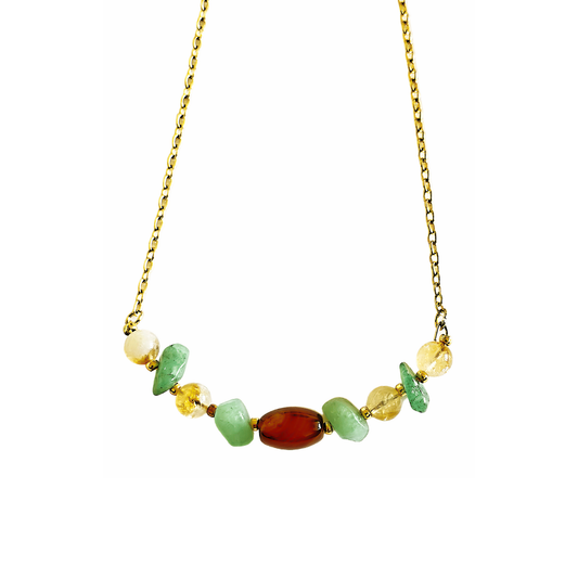 Citrine Power Necklace