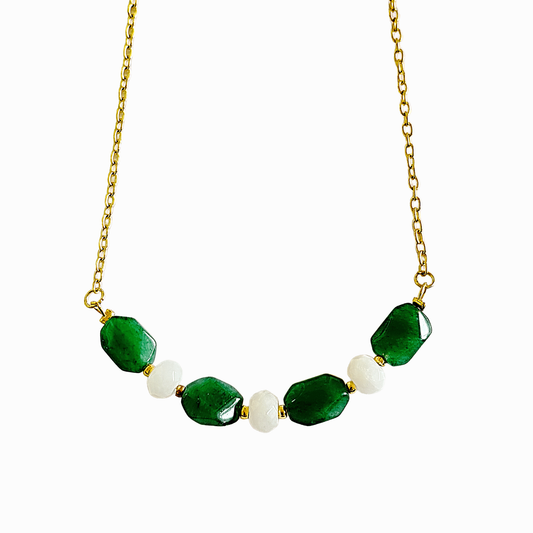 Green Aventurine Balance Necklace