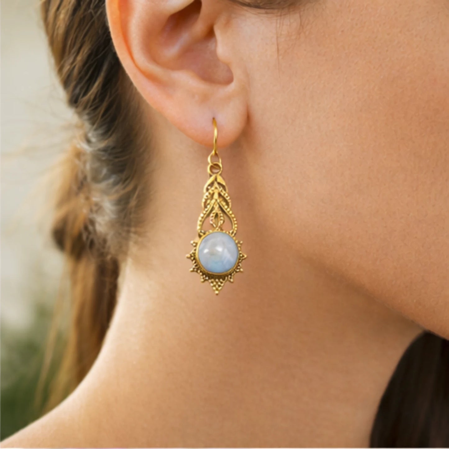 Moonstone Grace Earrings