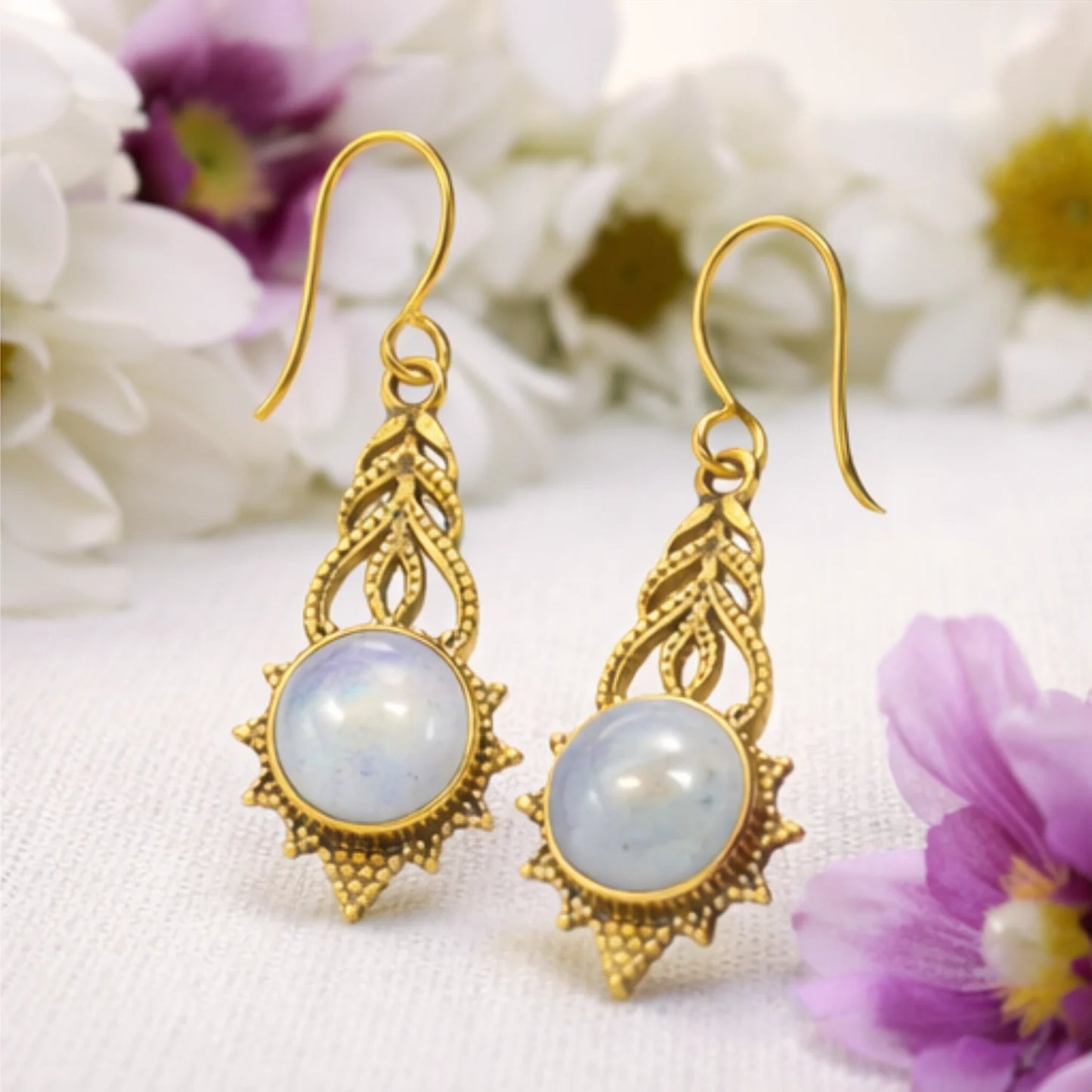 Moonstone Grace Earrings