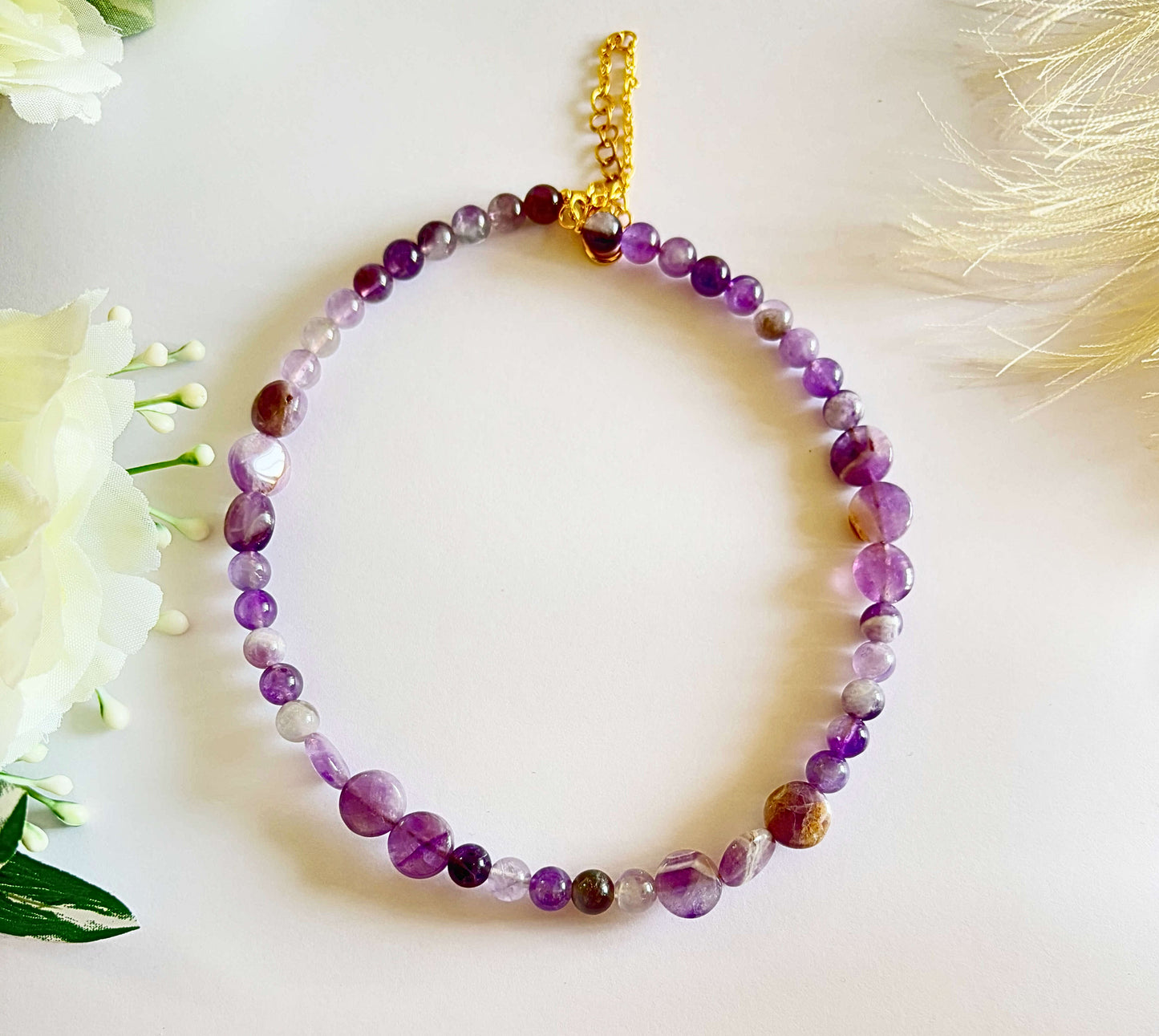 Tranquil Amethyst Choker Necklace