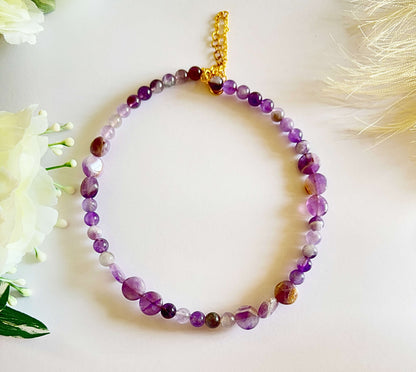 Tranquil Amethyst Choker Necklace