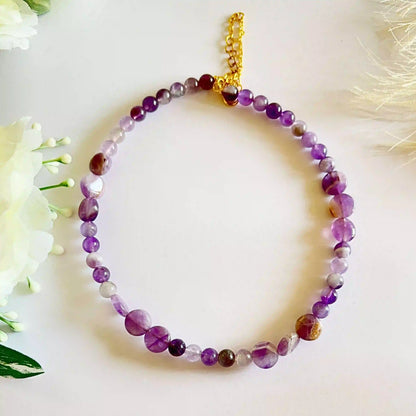 Tranquil Amethyst Choker Necklace
