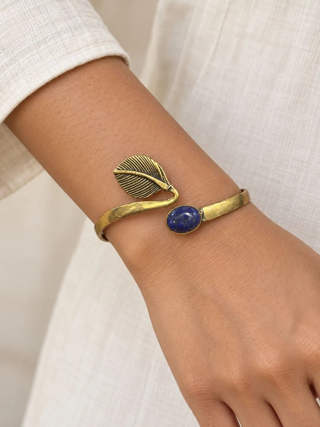 Midnight Lapis Cuff