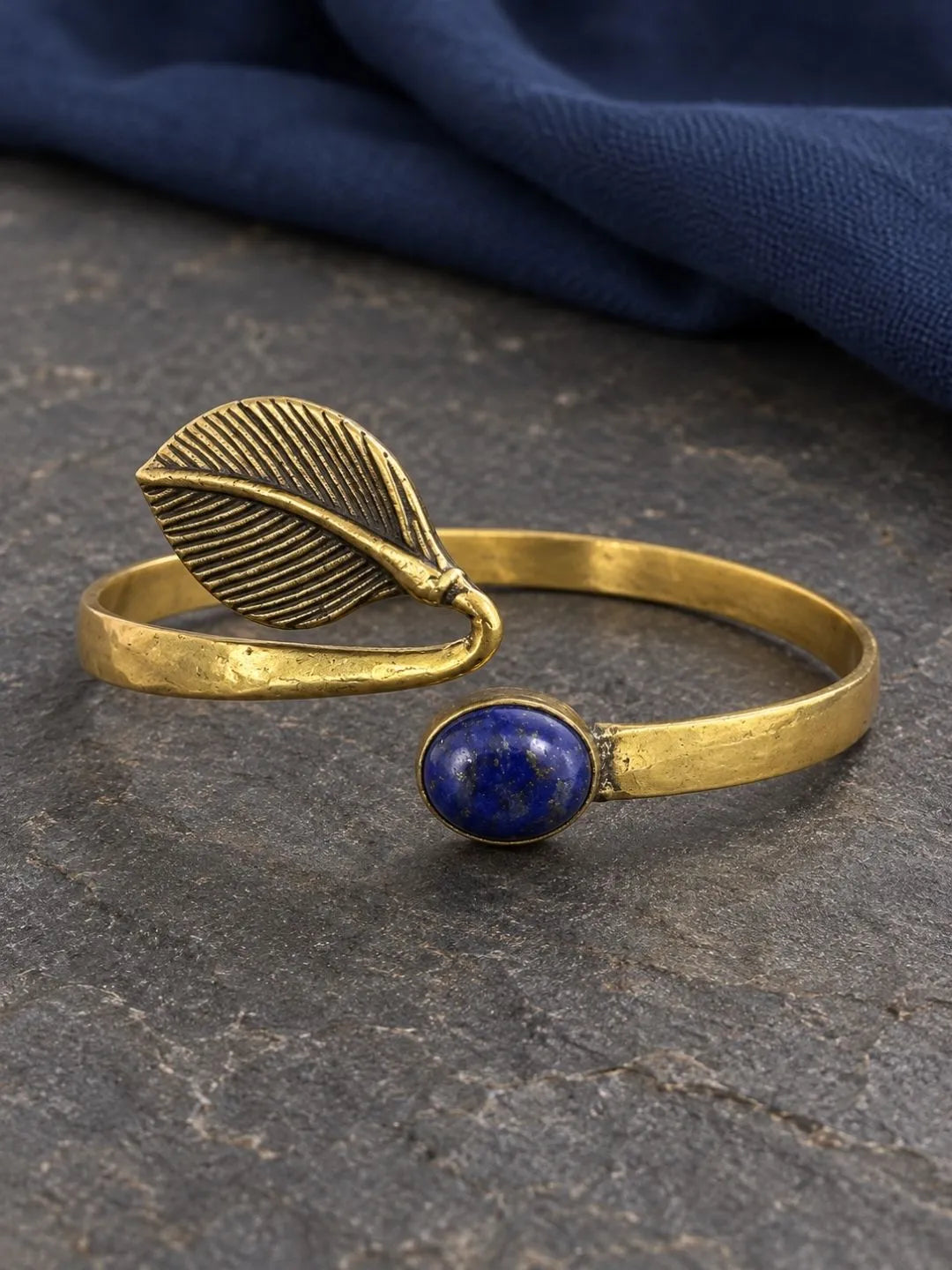 Midnight Lapis Cuff