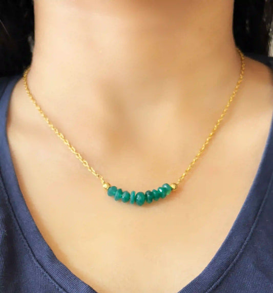Green Onyx Guardian Necklace