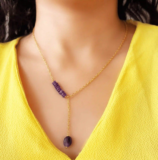 Amethyst Serenity Necklace