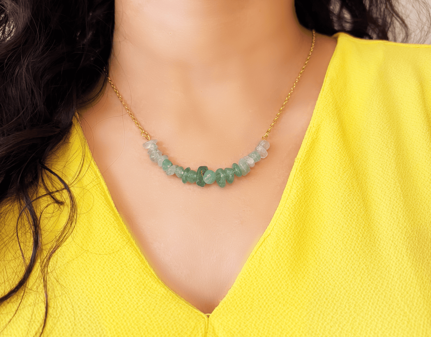 Green Aventurine Fortune Necklace