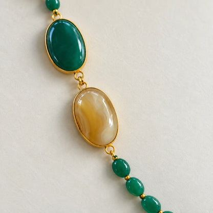 Tara Green Statement Necklace