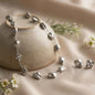 Luna Silver Necklace Set