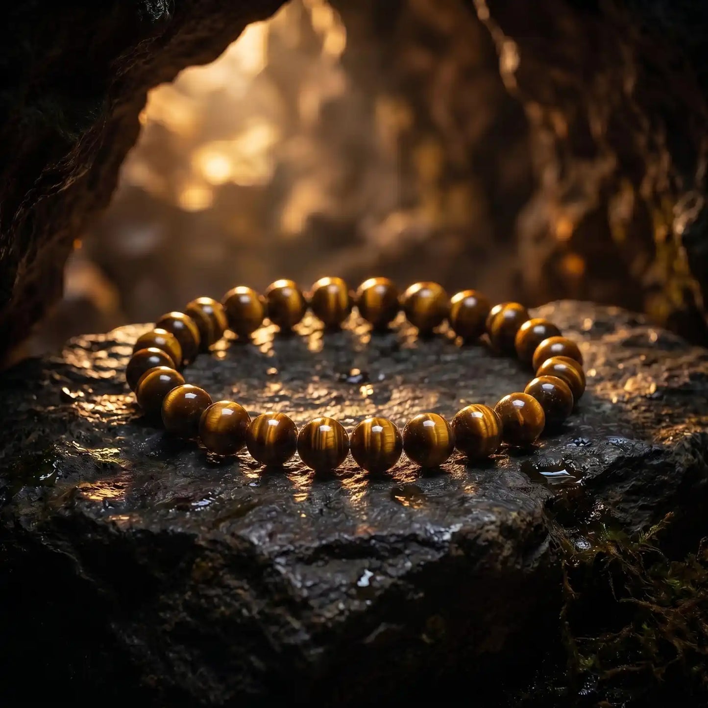 Natural Tiger Eye Bracelet-For Confidence & Success