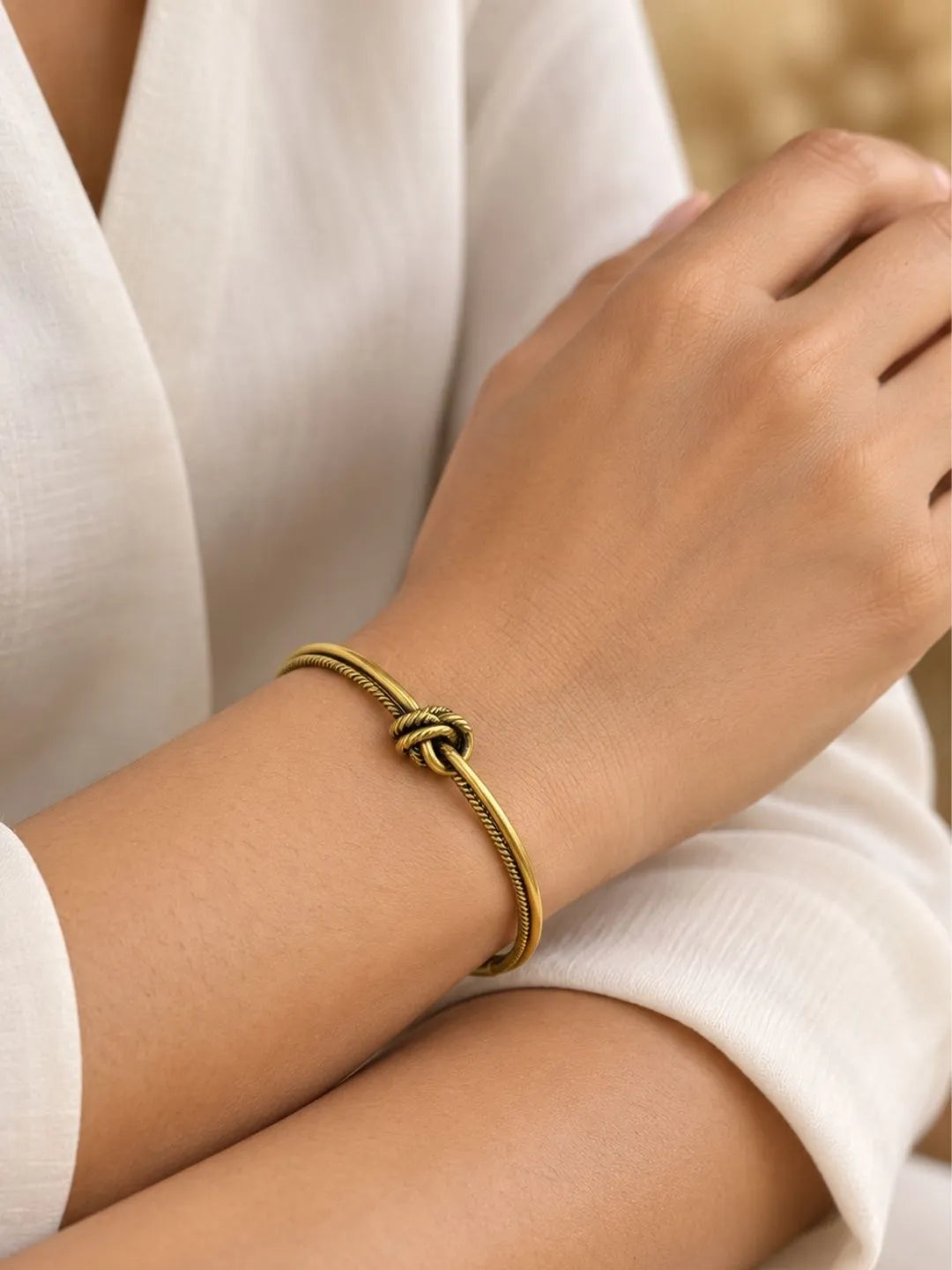 Antique Knot Cuff