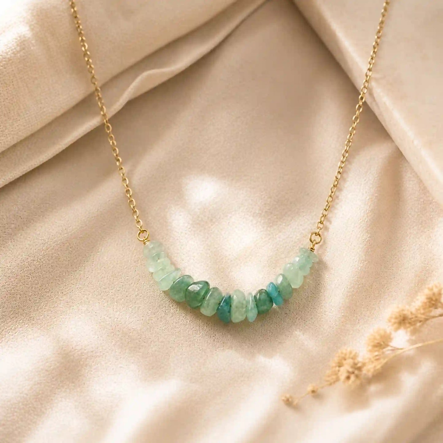 Green Aventurine Fortune Necklace