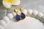 Azure Lapis Lazuli Drop Earrings