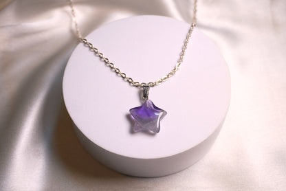 Amethyst Star Necklace