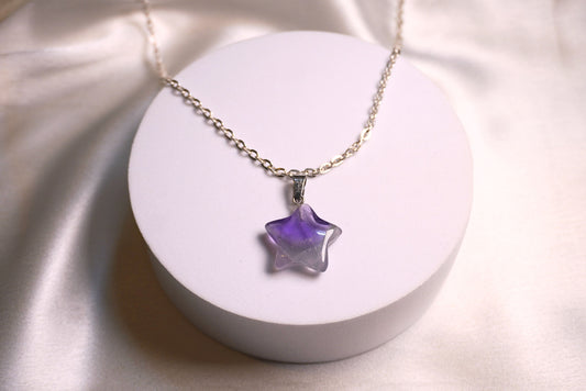Amethyst Star Necklace