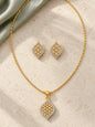 Meera AD Necklace Set