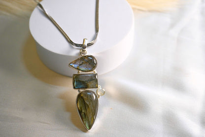 Moonlit Labradorite Necklace