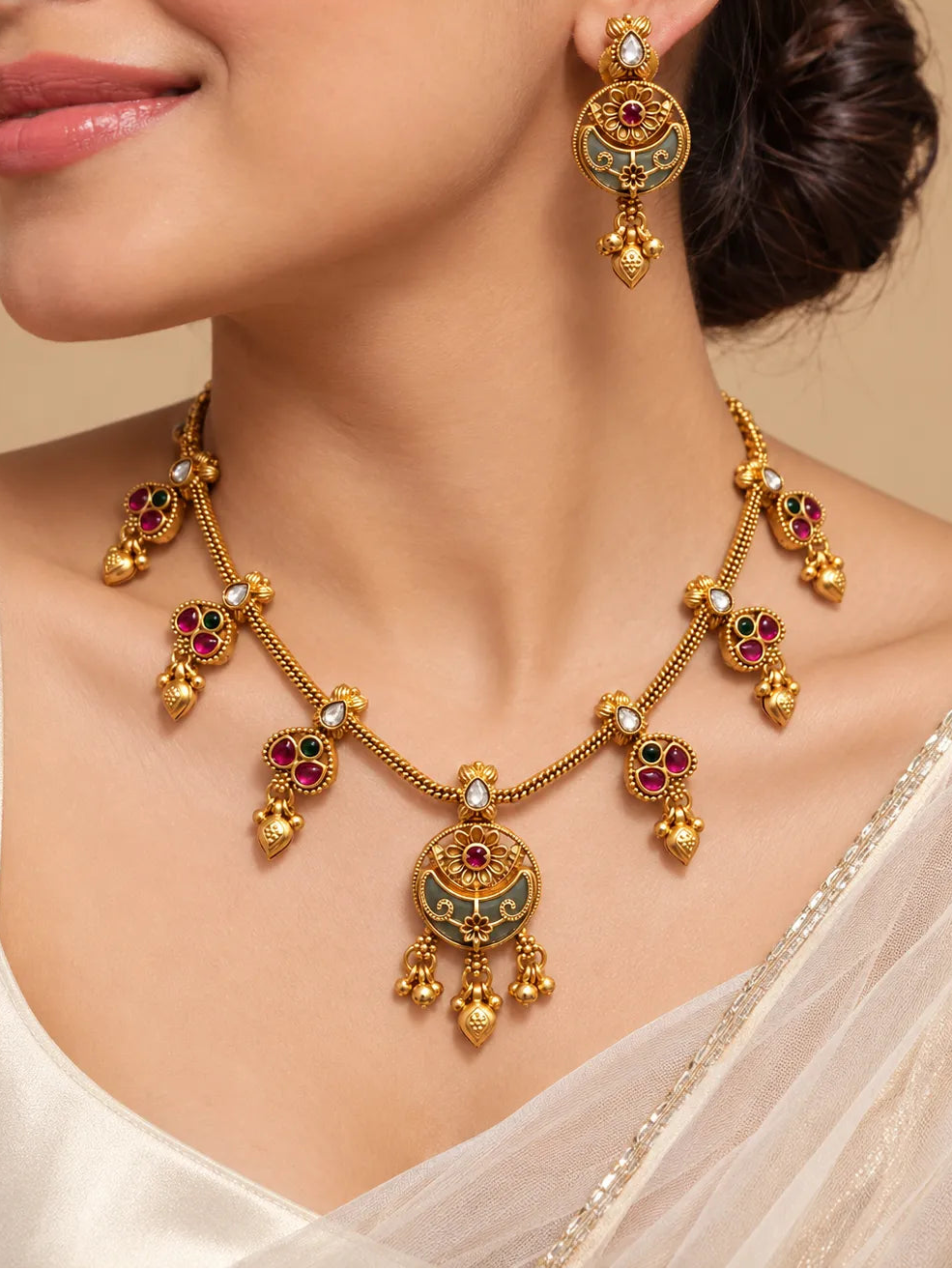 Gulnaar Necklace Set