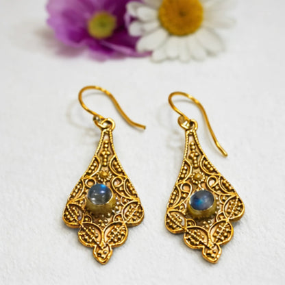 Labradorite Drop Earrings