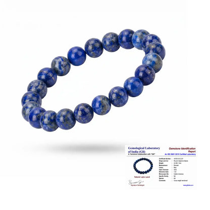 Lapis Lazuli Bracelet - For Inner Peace & Clarity