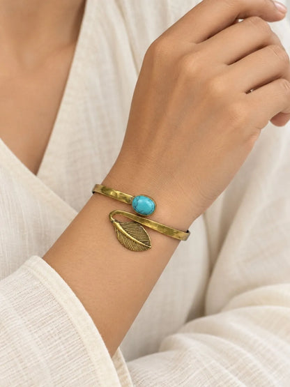 Turquoise Temple Cuff