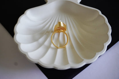 Baroque Pearl Statement Ring