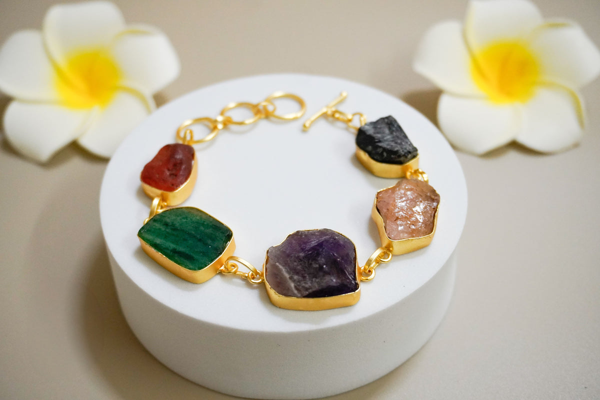 Five Element Gemstone Bracelet - ZyoraStore