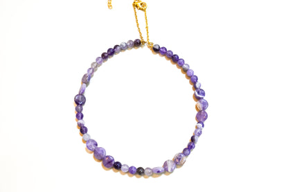 Tranquil Amethsyt Choker Necklace