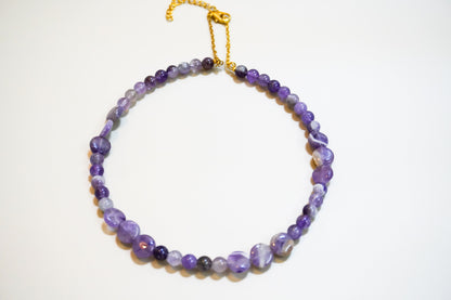 Tranquil Amethsyt Choker Necklace
